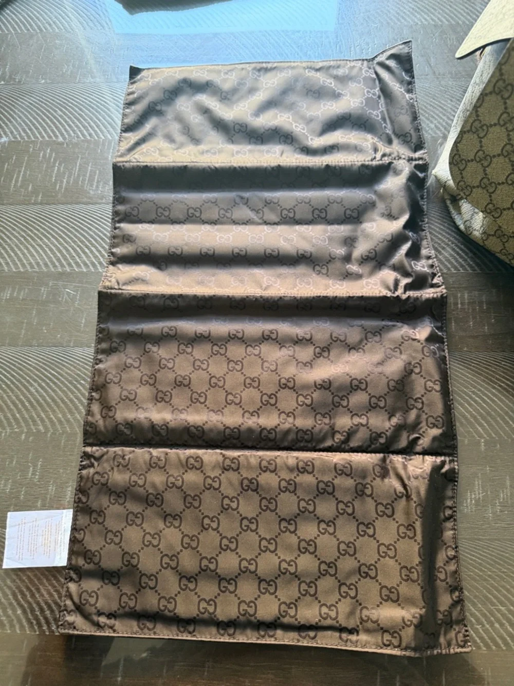 Gucci Brown Monogram Canvas Messenger Bag
